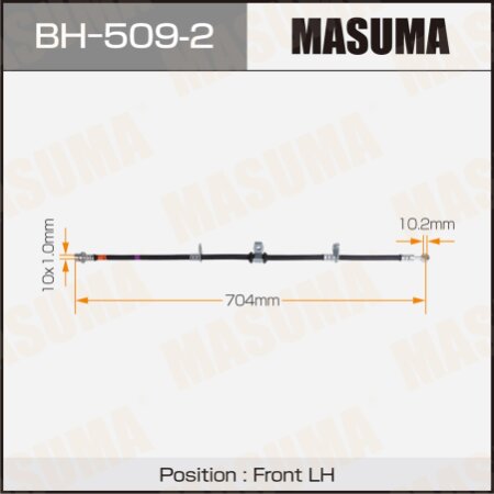 Brake hose Masuma, BH-509-2