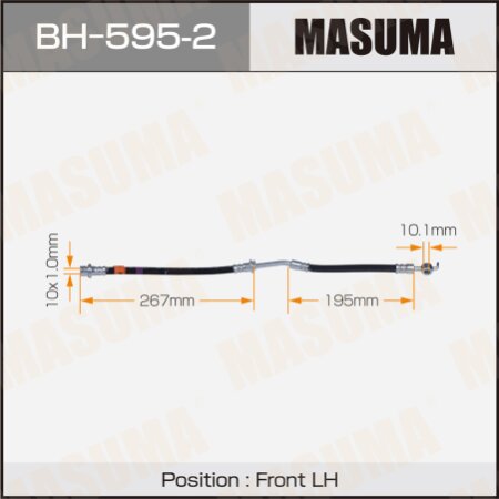 Brake hose Masuma, BH-595-2