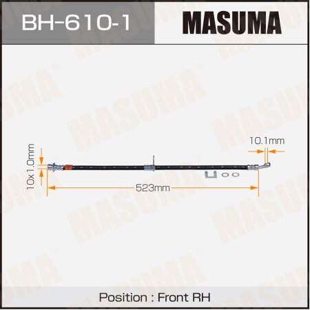 Brake hose Masuma, BH-610-1