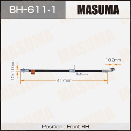 Brake hose Masuma, BH-611-1