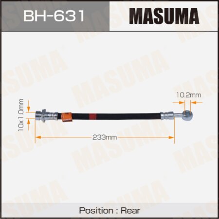 Brake hose Masuma, BH-631