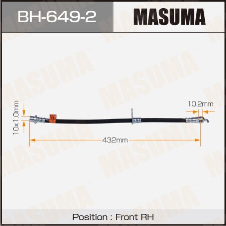 Brake hose Masuma, BH-649-2
