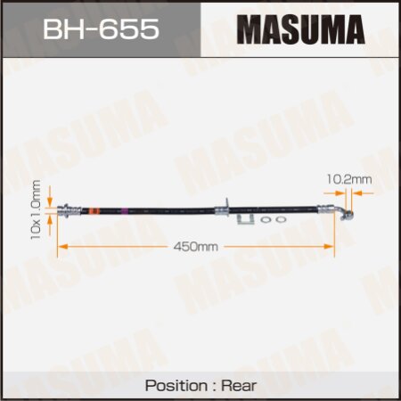 Brake hose Masuma, BH-655