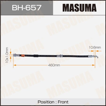 Brake hose Masuma, BH-657