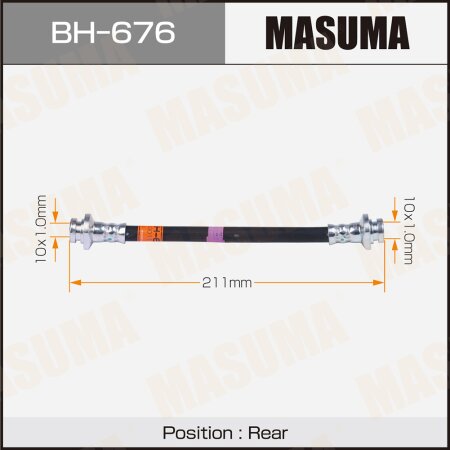 Brake hose Masuma, BH-676