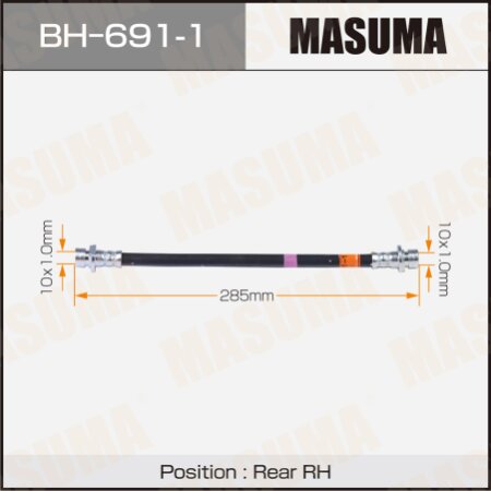 Brake hose Masuma, BH-691-1