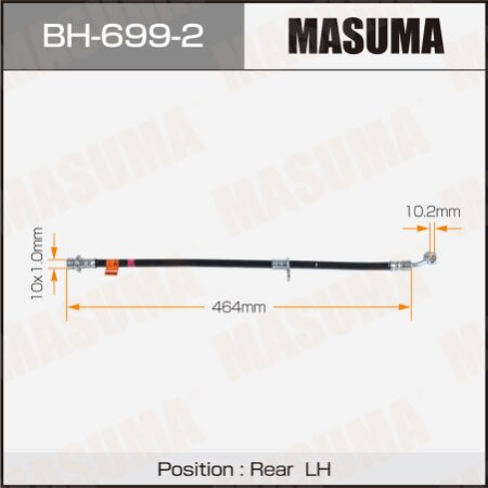 Brake hose Masuma, BH-699-2
