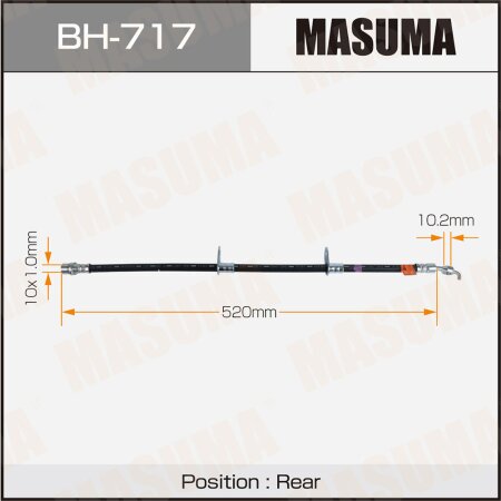 Brake hose Masuma, BH-717