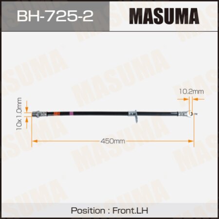 Brake hose Masuma, BH-725-2
