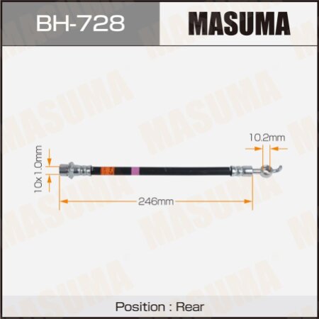 Brake hose Masuma, BH-728