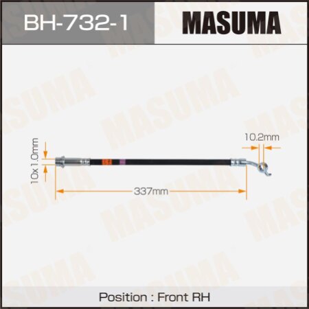 Brake hose Masuma, BH-732-1