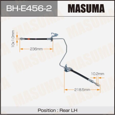 Brake hose Masuma, BH-E456-2