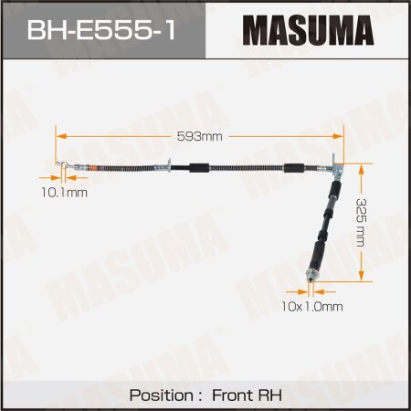 Brake hose Masuma, BH-E555-1