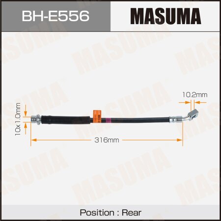 Brake hose Masuma, BH-E556