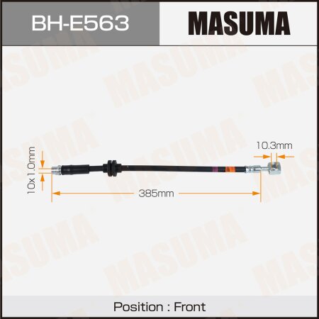 Brake hose Masuma, BH-E563