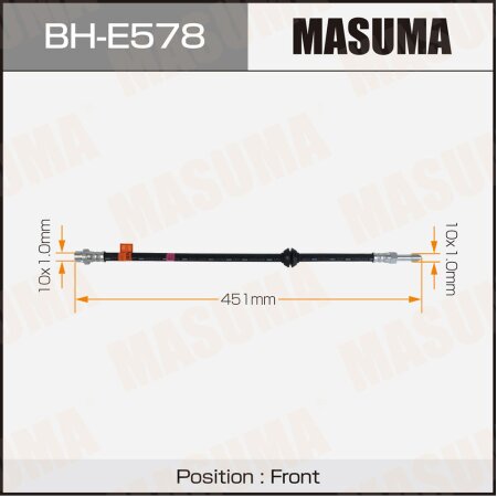 Brake hose Masuma, BH-E578