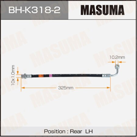 Brake hose Masuma, BH-K318-2
