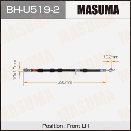 Brake hose Masuma, BH-U519-2