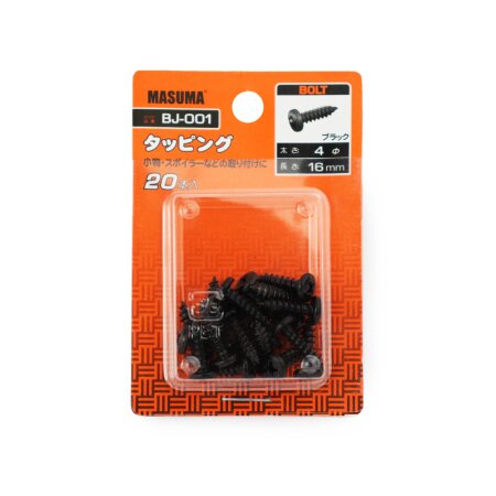 Self-tapping screw Masuma 4x16mm, set of 20pcs, BJ-001