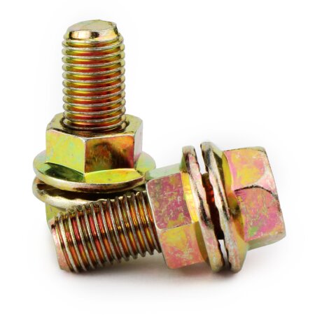 Bolt & nut set Masuma, М10x25x1.25 (pack of 2pcs), BJ-007