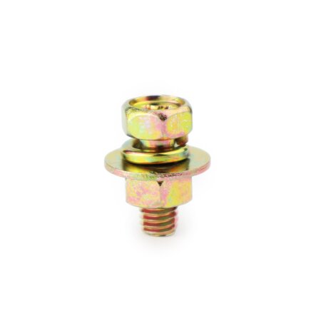Bolt & nut set Masuma, М6x16x1.0 (pack of 6pcs), BJ-009
