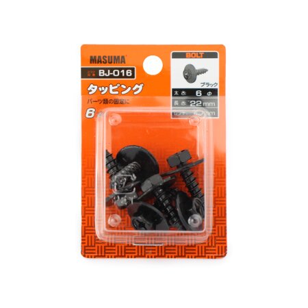 Self-tapping screw Masuma 6x22mm, set of 6pcs, BJ-016