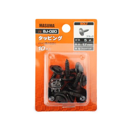 Self-tapping screw Masuma 5x17mm, set of 10pcs, BJ-020