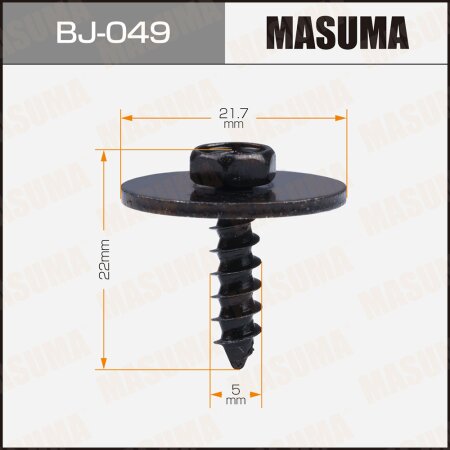 Self-tapping screw Masuma ST5X20, set of 10pcs, BJ-049