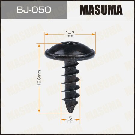 Self-tapping screw Masuma ST5X16 set of 10pcs, BJ-050