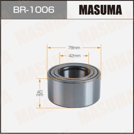 Wheel bearings Masuma, BR-1006