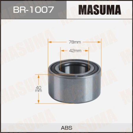 Wheel bearings Masuma, BR-1007