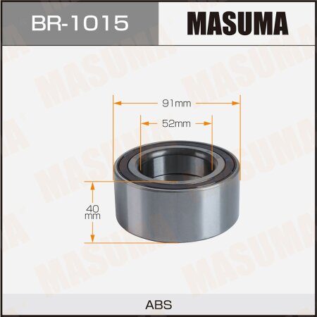 Wheel bearings Masuma, BR-1015