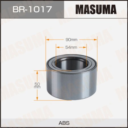 Wheel bearings Masuma, BR-1017