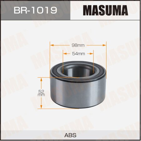 Wheel bearings Masuma, BR-1019