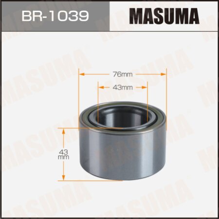 Wheel bearings Masuma, BR-1039