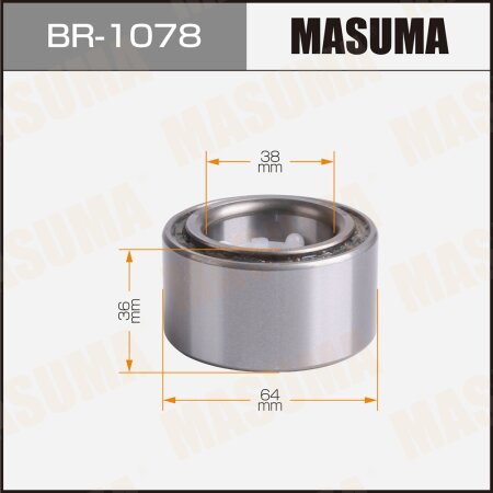 Wheel bearings Masuma, BR-1078