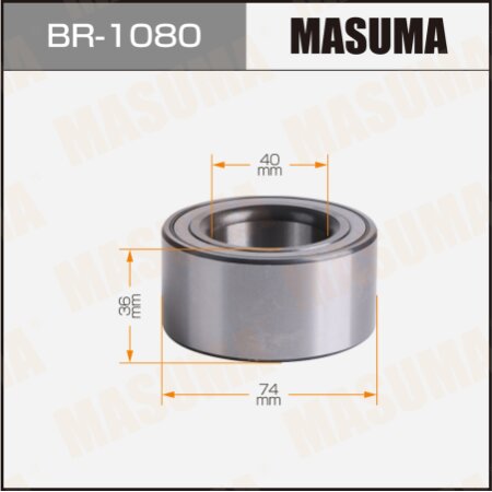 Wheel bearings Masuma, BR-1080