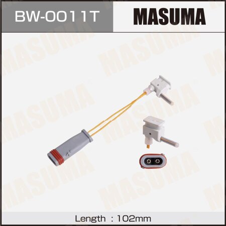 Brake pad wear sensors Masuma, BW-0011T