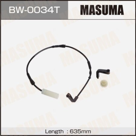 Brake pad wear sensors Masuma, BW-0034T