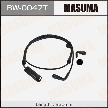 Brake pad wear sensors Masuma, BW-0047T
