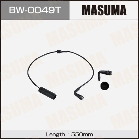 Brake pad wear sensors Masuma, BW-0049T
