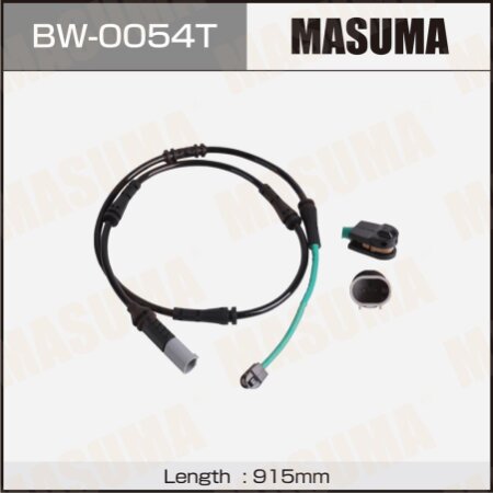 Brake pad wear sensors Masuma, BW-0054T