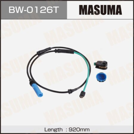 Brake pad wear sensors Masuma, BW-0126T