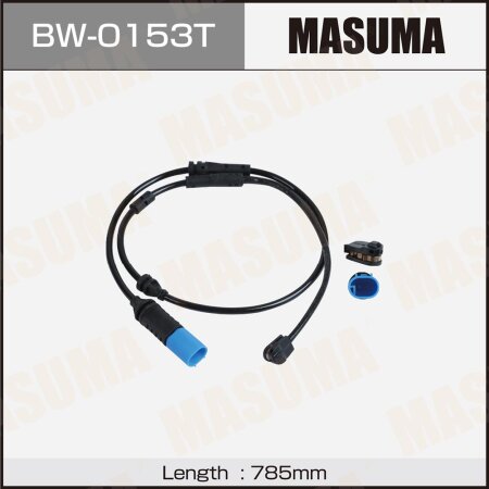 Brake pad wear sensors Masuma, BW-0153T