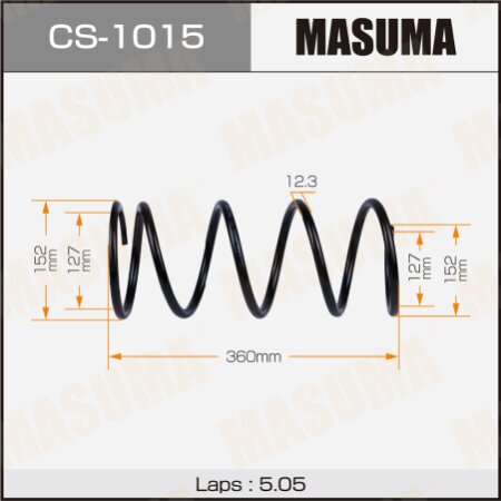 Coil spring Masuma, CS-1015