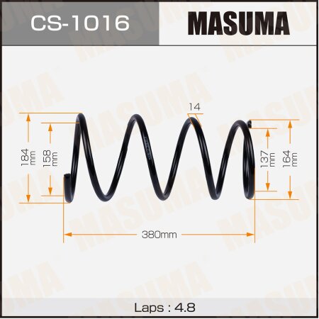 Coil spring Masuma, CS-1016