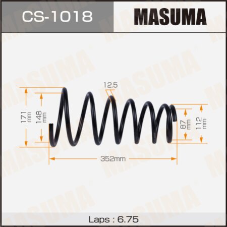 Coil spring Masuma, CS-1018