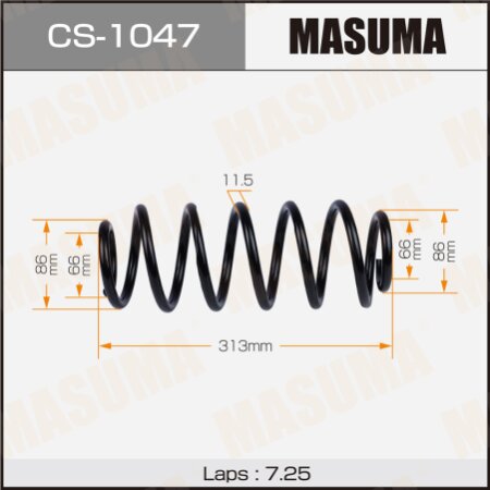 Coil spring Masuma, CS-1047