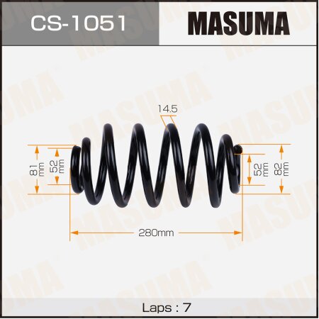 Coil spring Masuma, CS-1051