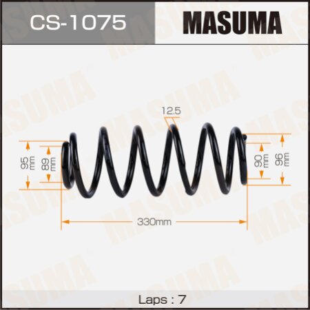 Coil spring Masuma, CS-1075